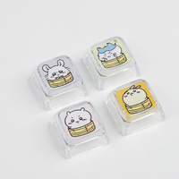 Clavier de jeu artisanal en résine imprimé 3D, clavier de jeu Chiikawa, ESC fait à la main, support de remplacement, personnalisation, claviers mécaniques