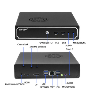 Potente Mini PC INYUDA TX50 con <span class=keywords><strong>CPU</strong></span> I3 de 4.ª Generación, 8GB de RAM DDR4, SSD+HDD, Gráficos Iris Xe, Windows 10/11, Enchufe AU y EU - Product Image 5