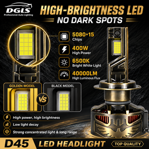 Superiore allo Standard del Settore: DGLS 450W <span class=keywords><strong>D1S</strong></span>/D2S <span class=keywords><strong>LED</strong></span> - 45000LM di Luminosità Senza Compromessi - Product Image 2