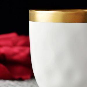 <span class=keywords><strong>Tazza</strong></span> in Ceramica Dorata Stile Europeo, <span class=keywords><strong>Tazza</strong></span> in Ceramica Retrò, <span class=keywords><strong>Tazza</strong></span> per Acqua di Alta Qualità per Club e Caffè - Product Image 4