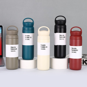 Termo Creativo de Acero Inoxidable 304 Estilo Japonés, 500 ml, Portátil, con Aislamiento al Vacío, para <span class=keywords><strong>Amantes</strong></span> <span class=keywords><strong>del</strong></span> Deporte, Venta al por Mayor para Viajes - Product Image 2