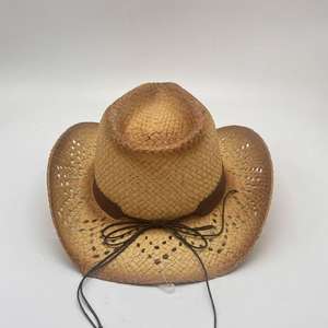 Groothandel Westerse Stijl <span class=keywords><strong>Mini</strong></span> Painting Jazz Stro Cowgirl <span class=keywords><strong>Cowboy</strong></span> Hoed Voor Visfeestjes Reizen - Product Image 5