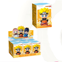 Lote de 12 Cajas de Juguetes Sorpresa de Anime Lianyu, Serie NAR-UUU Shippuden Ninja Beast Companion, Colección de Figuras Misteriosas