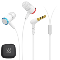Écouteurs intra-auriculaires AMVR pour Meta Quest 3, immersifs 3D 360 °   Isolation du bruit ambiant, embouts en silicone et organisateur de câbles