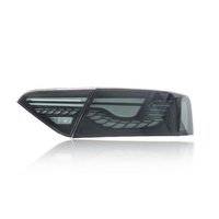Feux de voiture LED rouges Auto-y pour Audi A5 2008-2016, feux de circulation à aileron de dragon, feux arrière RGB, accessoires de voiture