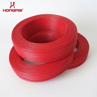 Fil en silicone haute tension HONGPAI UL3239 3000V, résistant à la chaleur jusqu'à 200 degrés, câble en cuivre