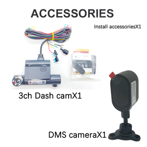Ad alta risoluzione 1080P Mobile <span class=keywords><strong>DVR</strong></span> Kit 3 canali Dashcam con 4G GPS WiFi per Taxi garanzia di 1 anno - Product Image 4