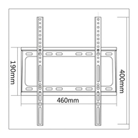 Soportes de Pared para TV Slim, para Televisores LED, LCD, Plasma de 26-63 Pulgadas, 4K, OLED, Smart TV, Hisense, Proyector