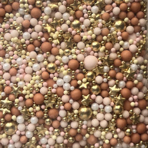 ลูกปัดน้ำตาลเคลือบด้านสำหรับตกแต่งเค้ก คริสต์มาส ฮาโลวีน วันวาเลนไทน์ วันเกิด ของตกแต่งเค้กแบบกินได้ สำหรับช่างตกแต่งเค้ก - Product Image 2