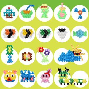 Populares Cuentas Adhesivas 3D DIY, Juguetes Educativos, 24 Colores, 2400 Piezas, Cuentas de Cristal Adhesivas en Aerosol, Cuentas de PVA en Caja de Colores, Kit de Cuentas Fusibles al Agua - Product Image 2