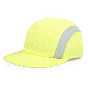 Gorra Snapback Personalizada de Fábrica con Visera Plana, Gorra Deportiva de Secado Rápido, Gorra de Béisbol Personalizada de 7 Paneles - Product Image 4