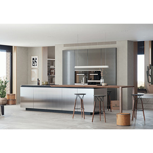 2024 Nuevo Modelo Hangzhou Vermont <span class=keywords><strong>Muebles</strong></span> Modernos Personalizados De Gama Alta Disenos De Gabinetes De Cocina - Product Image 1