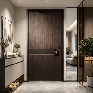 Puertas de Entrada Frontales Modernas Anti-Robo con Tamaño y Acabado Personalizados para Desarrolladores y Contratistas - Product Image 5