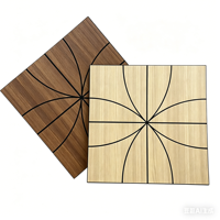 Panneaux acoustiques décoratifs muraux écologiques certifiés ISO, sans odeur, design moderne, durables