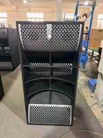 Subwoofer passif double 21 pouces 4200W 4 Ohms avec 2 haut-parleurs ferrite 21 pouces et bobine vocale 5 pouces, enceinte en contreplaqué pour grandes scènes, concerts et événements DJ