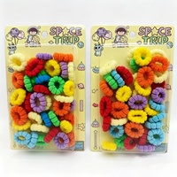 Daou 40 pièces/boîte – Nouveauté : Élastiques à cheveux pour enfants et bébés, haute élasticité, vente en gros, bonne qualité, accessoires capillaires multicolores pour enfants