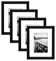 Marco de Fotos Personalizado al por Mayor, Exhibición de Doble Cara en Acrílico, Marco de Madera Sólida Transparente para Decoración del Hogar