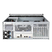 S465-24 6 Gb/S Expander Backplane Châssis de serveur remplaçable à chaud Conception Boîtier d'ordinateur Hot Plug Storage Server Chassis 4U 24 Bay