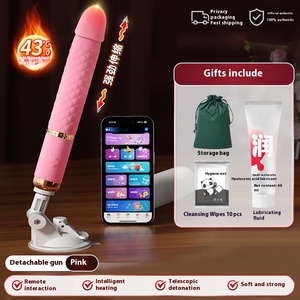 Fully Automatic Thrusting Telescopic Sex Machine Dildo Vibrate Sex Adult <strong>Toys</strong> for Women - Product Image 4