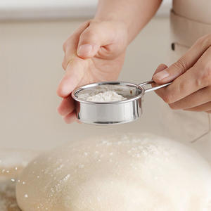 ตะแกรงร่อนแป้งสแตนเลสขนาดเล็ก 40 เมช แบบมือถือ สำหรับร่อนน้ำตาล ผงโกโก้ อุปกรณ์ครัว - Product Image 4