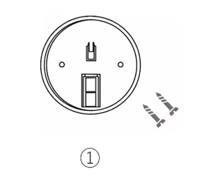 BLE Beacon With Green LED Indicator <b>White</b> Circular Design - Product Image 6