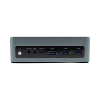 Mini PC OEM de 13.ª Generación con Core I5 1335U de 10 Núcleos, USB 3.2 a 10 Gbps, DP 1.4, HD 2.0, Tipo-C 4K, Windows 10/11, RAM DDR5, SSD NVME, para Juegos