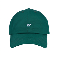Gorra de Béisbol de 6 Paneles, Diseño Deportivo, Estilo Europeo Americano, Moderna, Vintage, de Poliéster/Algodón