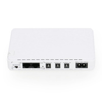 SKE POE432 Mini DC UPS Batterie au lithium monophasée Type en ligne 8800mah 10000mah Mini UPS pour la mise en réseau Fréquence 60Hz