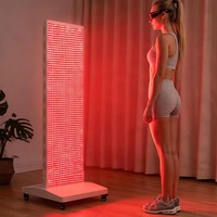 Maßgefertigtes LED-Infrarot-Rotlichttherapie-Panel Großes Ganzkörper-Panel mit Rollständer OEM-Hersteller