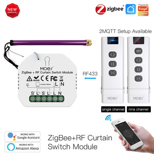 Module d'interrupteur intelligent ZigBee DIY RF433 Tuya pour stores électriques motorisés, <span class=keywords><strong>moteur</strong></span> de <span class=keywords><strong>volet</strong></span> <span class=keywords><strong>roulant</strong></span> - Product Image 2