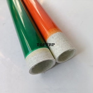 ท่อพลาสติกเสริมแรงใยแก้วเคลือบสีคุณภาพสูงแบบพัลทรูชั่น - Product Image 1