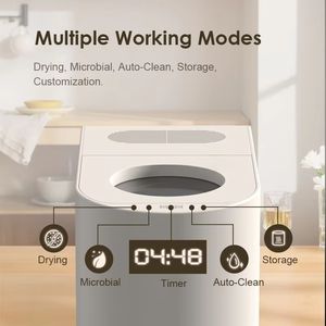 Compostador <span class=keywords><strong>de</strong></span> Residuos Alimenticios <span class=keywords><strong>de</strong></span> Gran Capacidad, 4.5L, <span class=keywords><strong>El</strong></span>éctrico Inteligente, Automático, para Cocina, Reciclaje <span class=keywords><strong>de</strong></span> <span class=keywords><strong>Basura</strong></span> Interior - Product Image 5