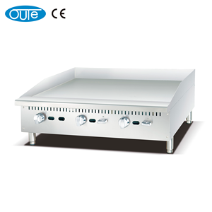 OUTE Piastra Professionale a Gas da 36 Pollici con 3 Bruciatori, Altezza Regolabile, Risparmio Energetico, Supporto a Gravità per Ristoranti - Product Image 1