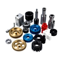 Service OEM professionnel d'engrenages, arbres et broches usinés CNC en aluminium, laiton, acier et plastique pour l'automatisation industrielle et la quincaillerie mécanique