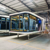 Capsula Spaziale Prefabbricata Best Seller, Casa Container Moderna, Casa Mobile a Capsula Spaziale, Casa Container