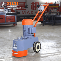 Nouvelle Meuleuse à Terrazzo ZUJI SM250 Haute Vitesse 380V 3KW Plaque de Meulage 250mm Refroidie par Eau Semi-Automatique Haute Efficacité pour Béton