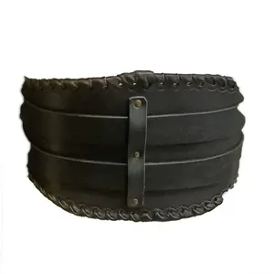 Cinturón Ancho Medieval Vintage <span class=keywords><strong>para</strong></span> <span class=keywords><strong>Hombre</strong></span>, Armadura <span class=keywords><strong>de</strong></span> Caballero, Accesorios Vikingos Piratas <span class=keywords><strong>de</strong></span> la Edad Media, Accesorios Steampunk, Disfraz <span class=keywords><strong>de</strong></span> Cosplay <span class=keywords><strong>para</strong></span> Adultos - Product Image 3