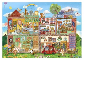 1 paquete <span class=keywords><strong>de</strong></span> pegatinas Star River House Serie 13.0, pegatinas creativas con temática <span class=keywords><strong>de</strong></span> gatos, escena <span class=keywords><strong>en</strong></span> miniatura <span class=keywords><strong>de</strong></span> castillo para aliviar el estrés - Product Image 5