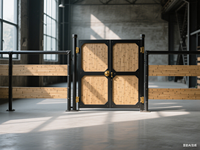 Écurie pour chevaux pour une utilisation équestre en extérieur avec ventilation