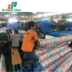 Lona de rayas de alta calidad HDPE 4X5M Producto INTERNACIONAL DE Corea Hoja de plástico PE de calidad - Product Image 6