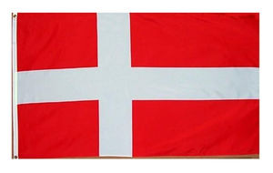 Banderas nacionales promocionales del país 100% poliéster 3x5 pies Impresión de un solo lado <span class=keywords><strong>Bandera</strong></span> de <span class=keywords><strong>Dinamarca</strong></span> para exteriores - Product Image 5