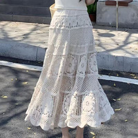 Ensemble de chandails en tricot bohème d'été pour femmes, respirant, sans manches, longueur midi, en tissu de laine