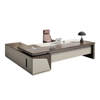 Bureau LBZ-08-11 Table du PDG Mobilier de bureau pour le patron Table du patron Bureau de direction Bureau du PDG Table du patron de luxe Bureau du directeur