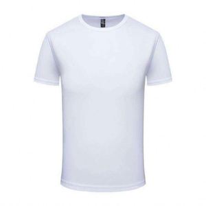 Casual Jersey Fabric Blank Design T-<b>Shirt</b> Soft Polyester Heat-Transfer Printed Custom Logo Quick Dry Fit Men - Product Image 3