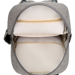 Custom Oxford Mother <span class=keywords><strong>Bag</strong></span> Outdoor Fashion Travel Trip Camping Multifuncional <span class=keywords><strong>Baby</strong></span> Fralda Fralda Mochila com cama para mulheres Homens - Product Image 5