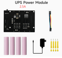 Módulo de alimentación ininterrumpida Jetson-Nano UPS de calidad superior, compatible con la placa de desarrollo B01, fuente de alimentación móvil durante el carga