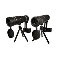 Telescopio Monocular Impermeable con Prisma BAK4 de 16x52, Alcance de 1000M, Diseño Ligero HD, Ángulo de Campo de 5.6, Pupila de Salida de 12.8mm