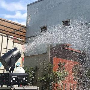 Topflashstar 2000W flocon de neige Machine télécommande métal fabricant de neige pour les événements de fête en plein air d'hiver usine directe - Product Image 5