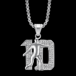 Luxury 925 Sterling <b>Silver</b> Moissanite Iced Out Hip Hop Diamond Pendant for Men Women Rapper Style Bling Fashion Jewelry Necklace - Product Image 3