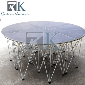Factory Price Smart Stage Platform Aluminum Stage Platform Modular Stage <b>Kit</b> Mobile Stage Equipment System for Event Wedding - Product Image 3